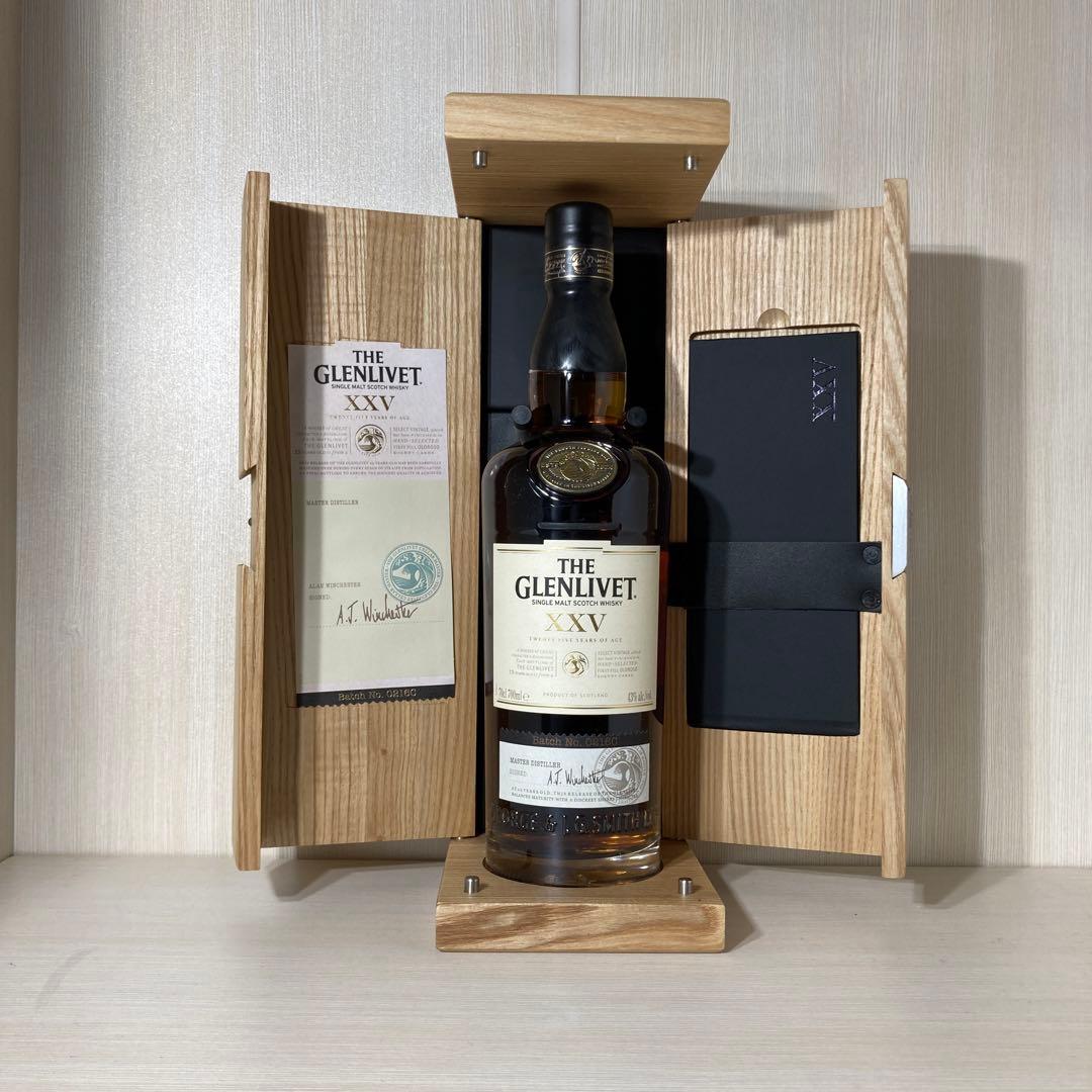 THE GLENLIVET XXV グレンリベット 25年750ml ウイスキー