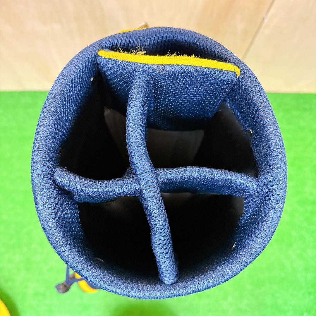 Arnold Palmer 7.5型 キャディバッグ 超軽量 イエロー 5分割