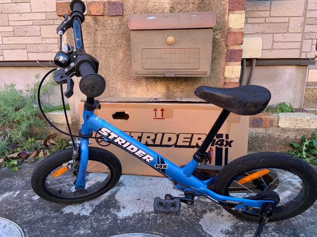 【良品】STRIDER 14x ストライダー14x ブルー 良品 付属品あり