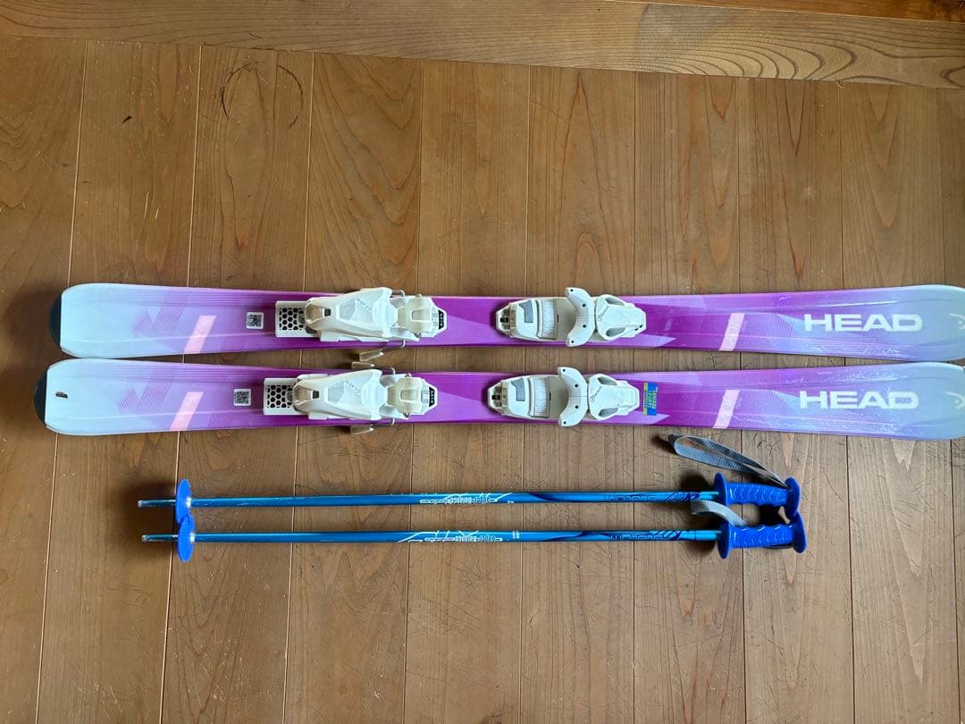 子ども用スキーウェア&スキー板セット