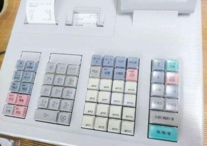 シャープレジスター　XE-A307　PC連携売上管理　フル設定無料　307050