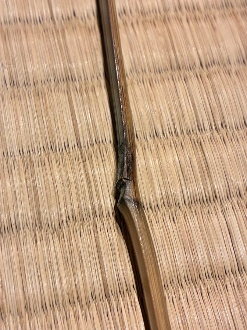 茶道具　浸竹茶杓　銘『明歴々』 南宋寺 田島碩應書付　久保左京削り