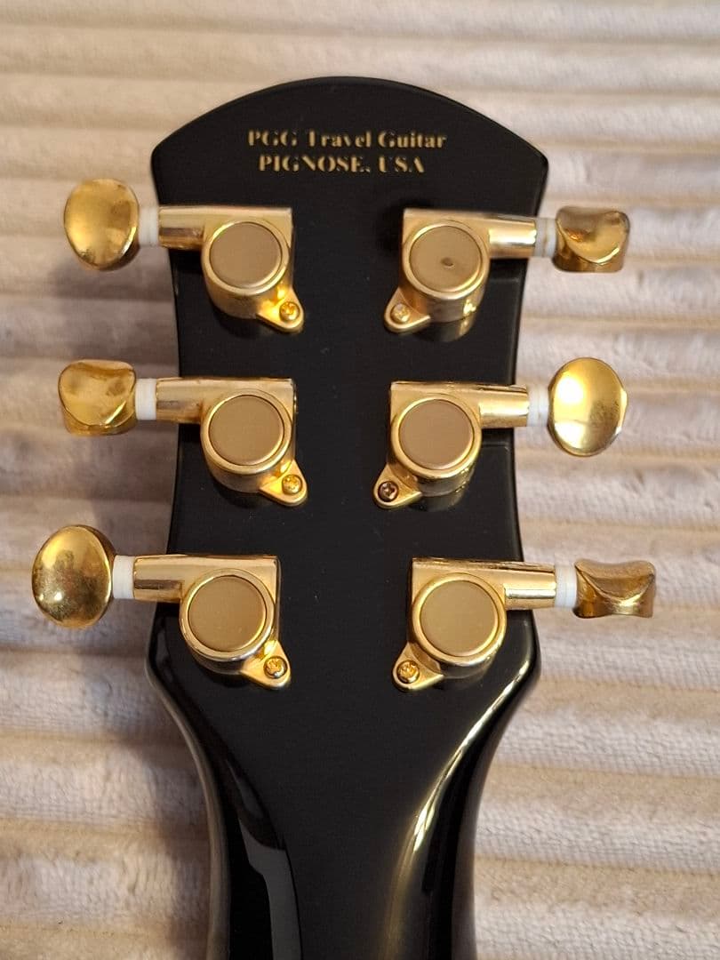 Pignose Guitar 純正ケース付き ピグノーズブロックインレイ ギター