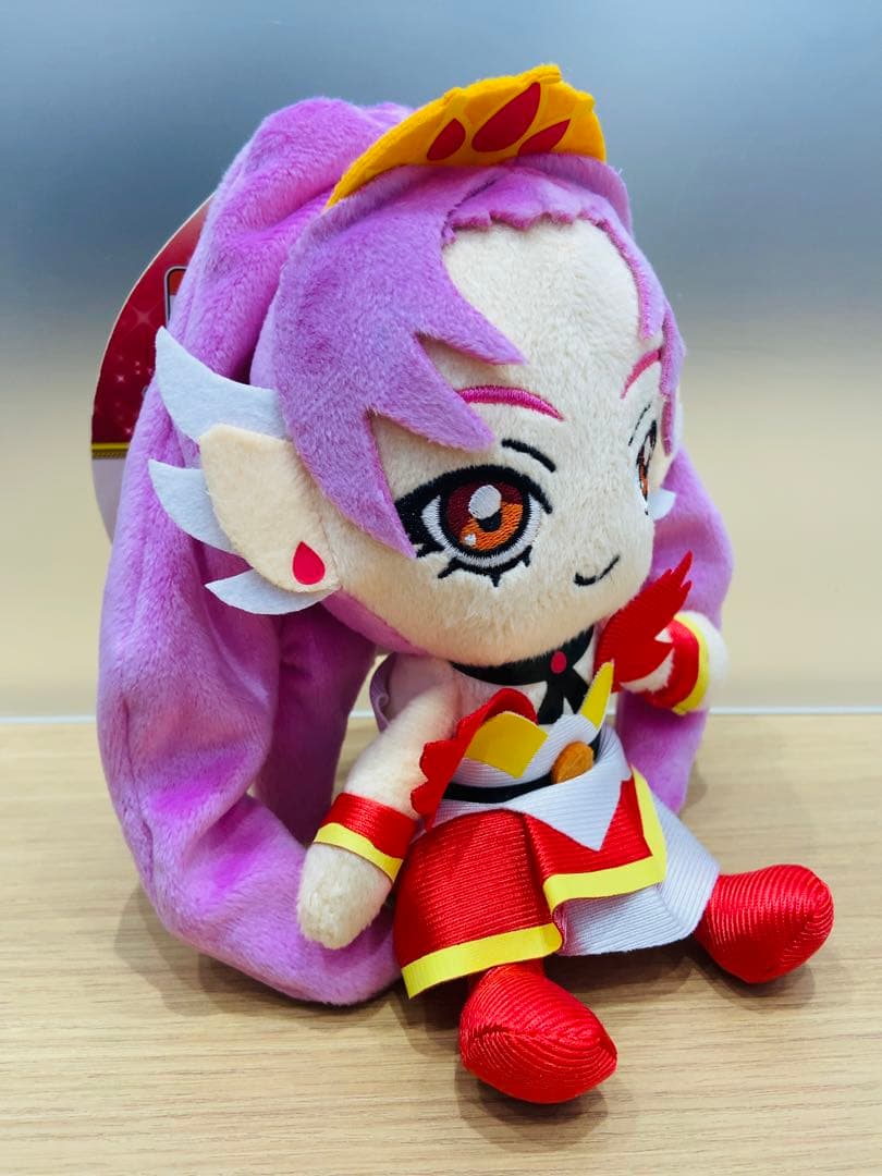 希少　キュアフレンズぬいぐるみ　Go！プリンセスプリキュア キュアスカーレット