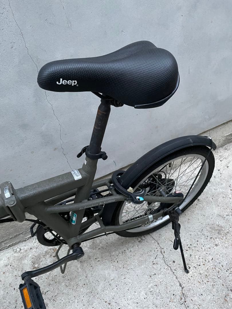 近隣配達可能　JEEP ミニベロ　折りたたみ自転車　JE-206