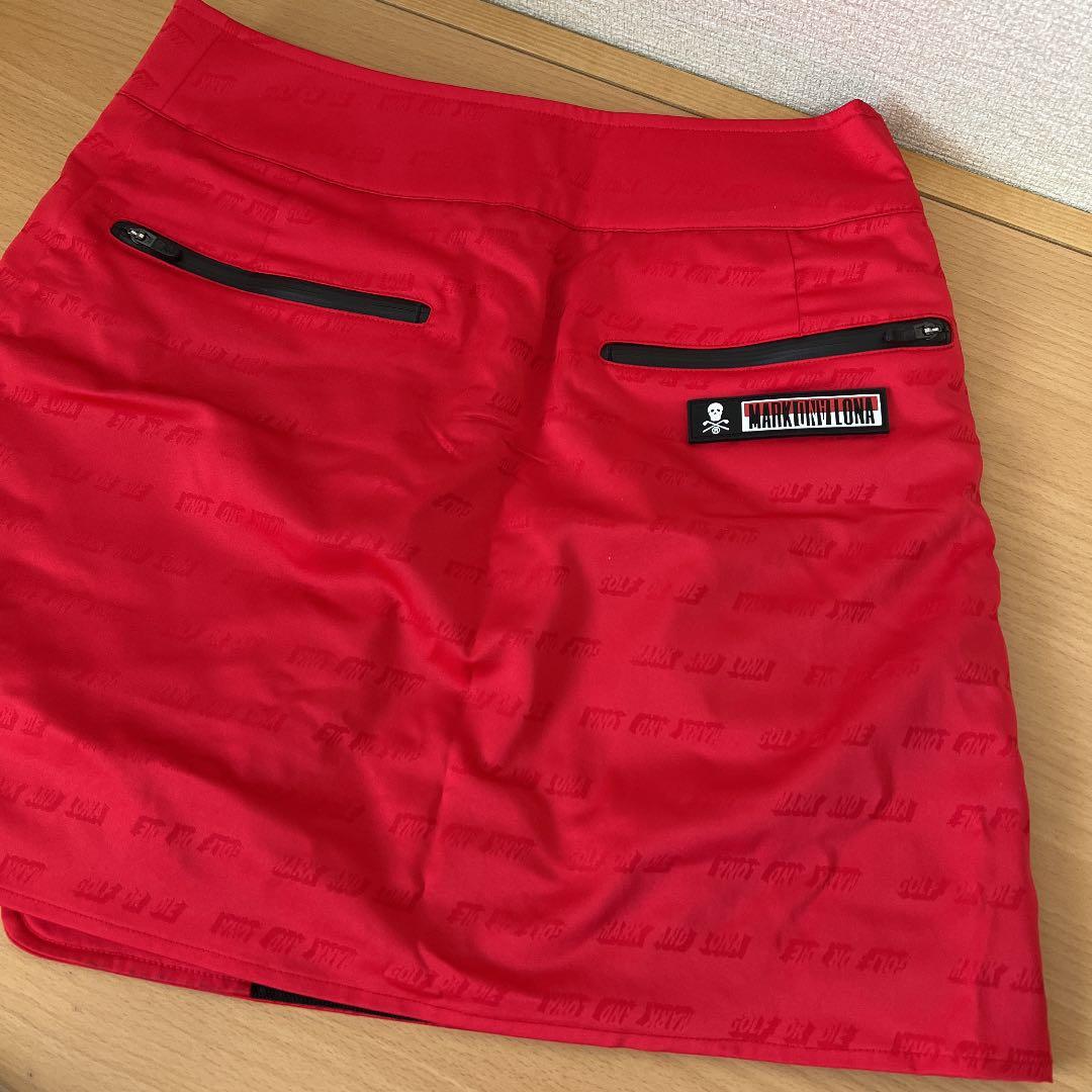 即購入OK 新品 マークアンドロナ ゴルフ スカート 38 mark&lona