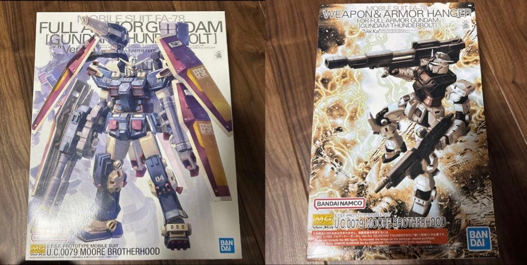 MG 1/100 フルアーマー・ガンダム　ウエポン＆アーマーハンガー　セット