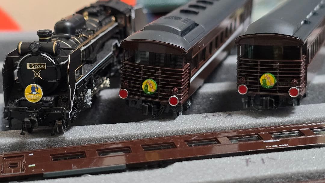 1月迄 10-1500 D51&35系客車 やまぐち号