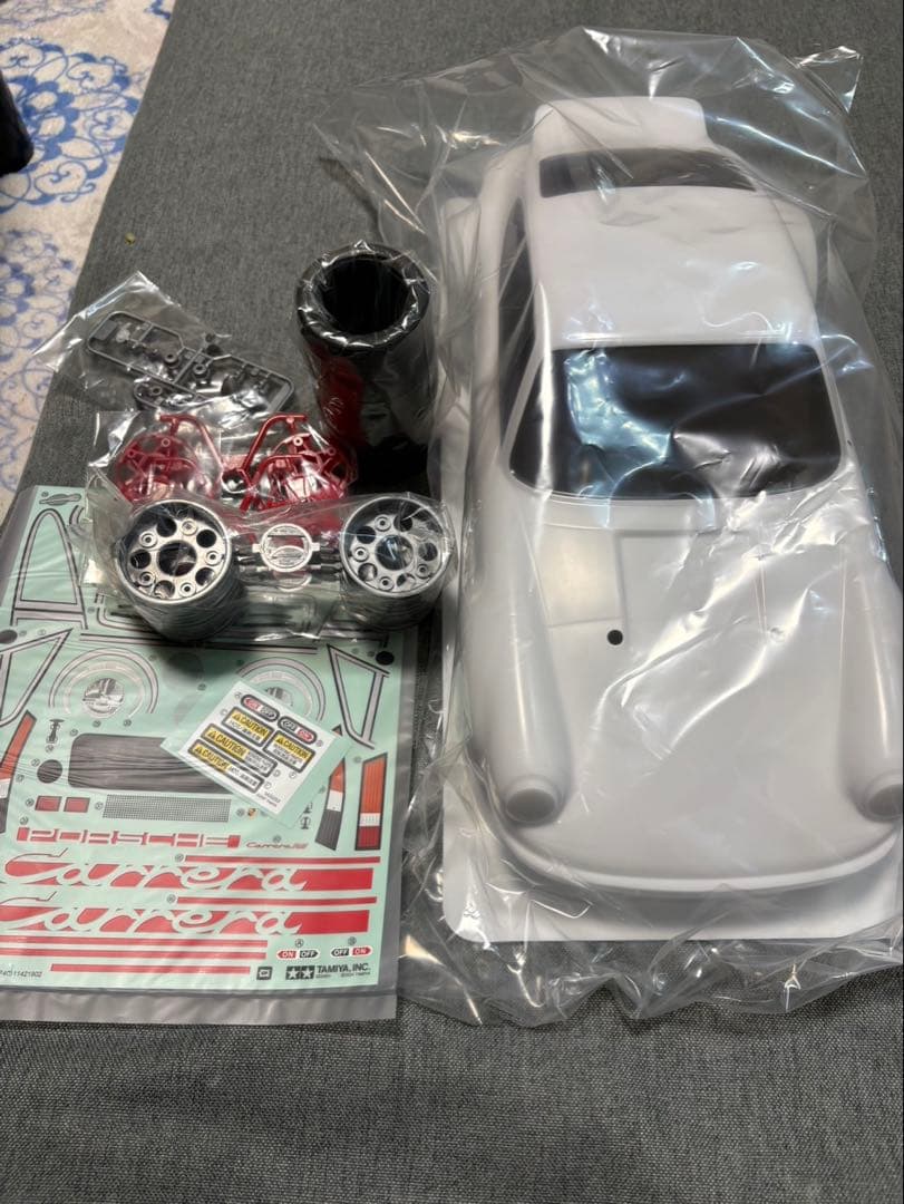 タミヤ BT-01 1/10RC ポルシェ塗装済ボディ