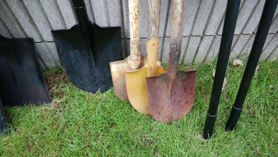 剣スコップ角スコップケレン棒セット