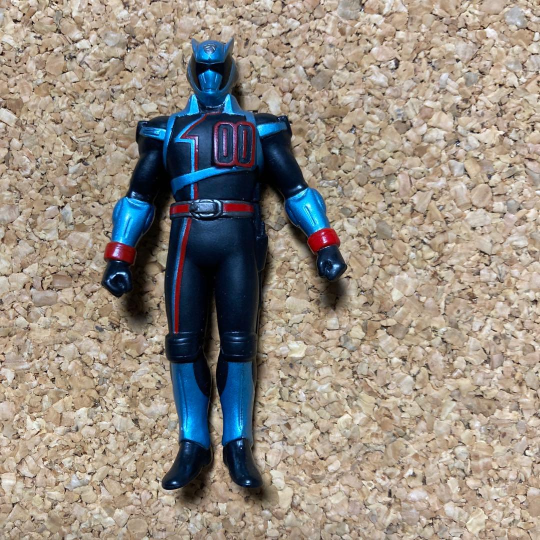 デカレンジャー食玩サイズソフビ17体　完全版