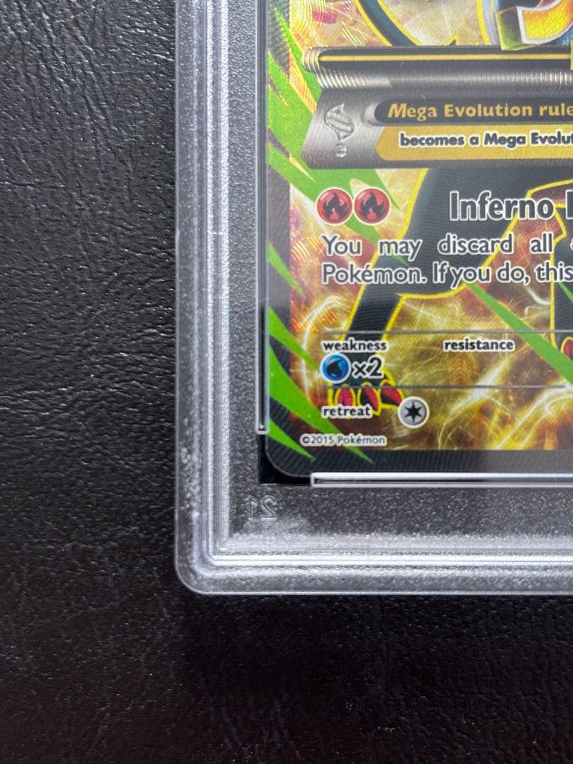 【PSA9】MヘルガーEX 英語 154/162 メガヘルガー ①