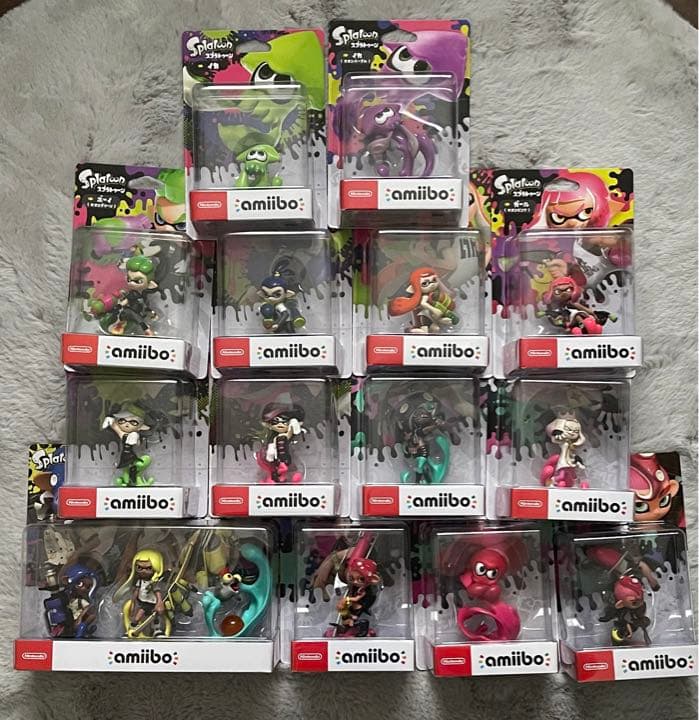 amiibo  スプラトゥーン　16点セット