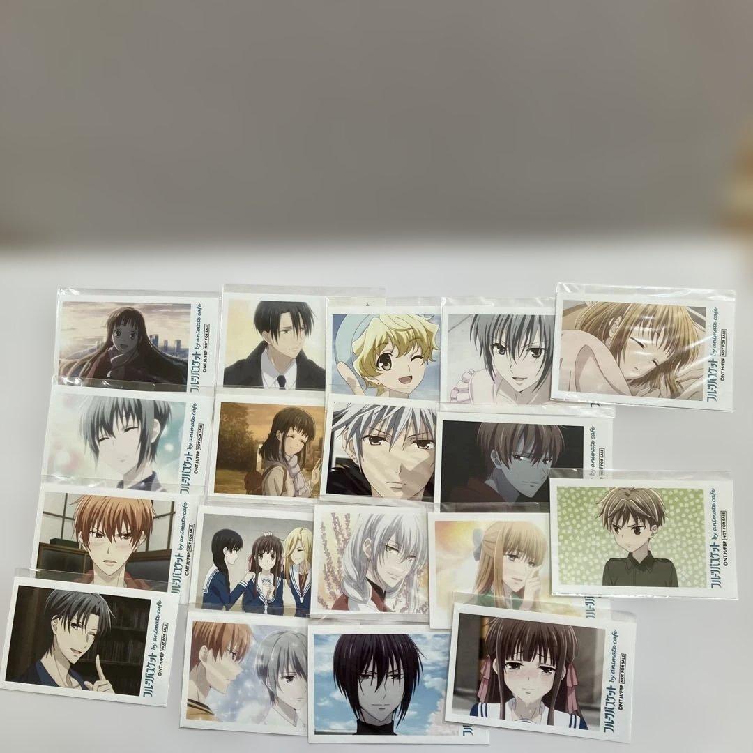 TVアニメ　フルーツバスケット　夾　アニメイトカフェ　フォトカード18枚　非売品