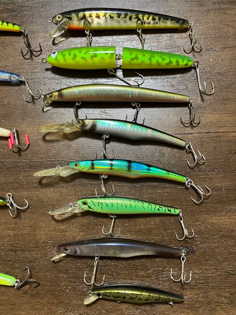 バス シーバス サクラマス ミノー セット (19個)