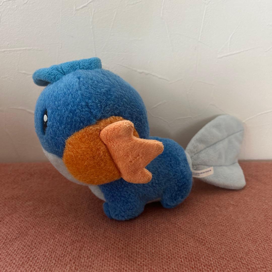 レトロ　ポケットモンスター　ポケモン　TOMY 当時物　ミズゴロウ　ぬいぐるみ