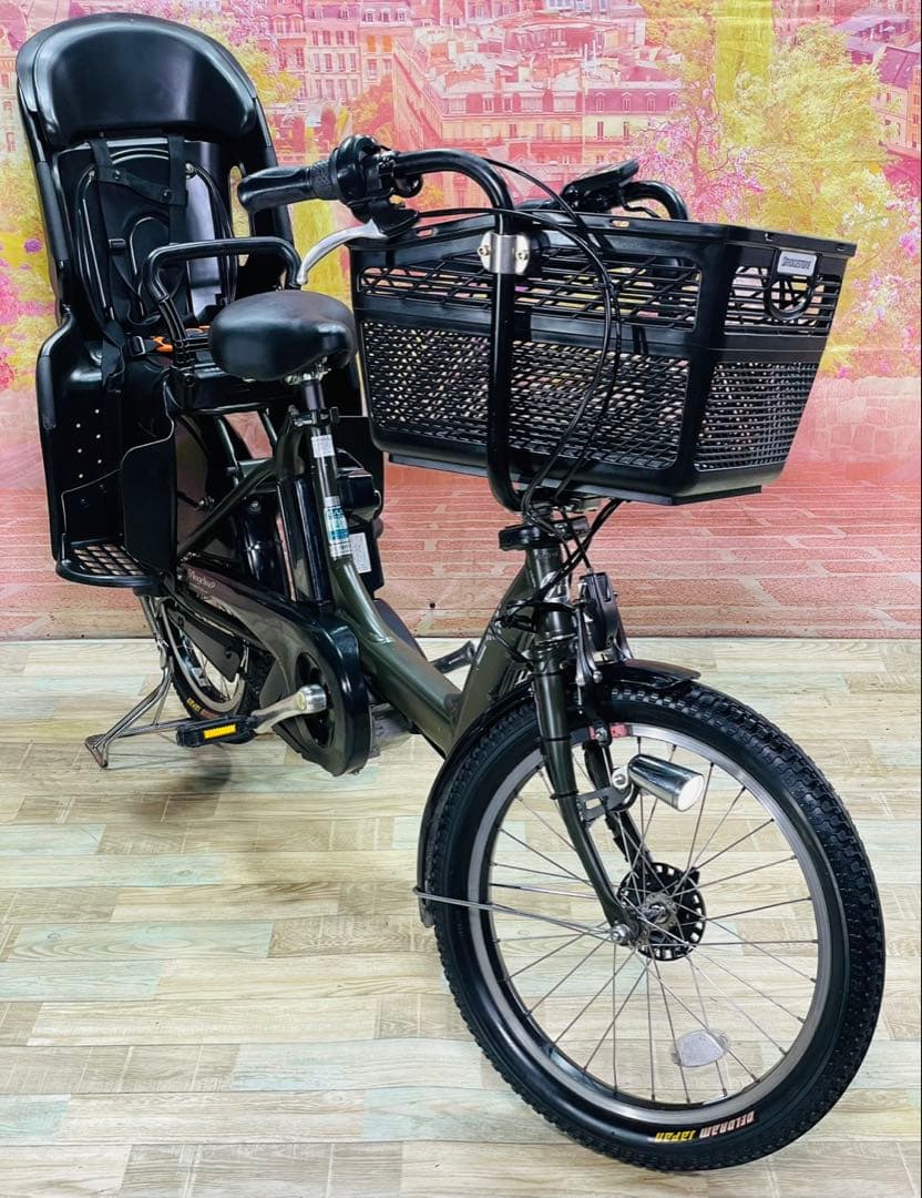 ZK3370 電動自転車 ブリヂストン 子供乗せ 20インチ 送料無料