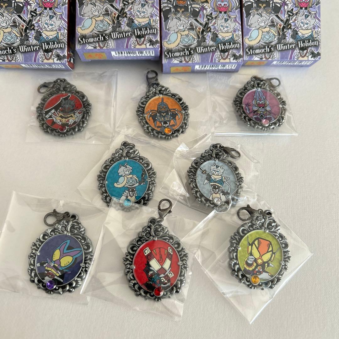 ストマック社のWinter Holiday メタルチャーム　コンプリート　8種