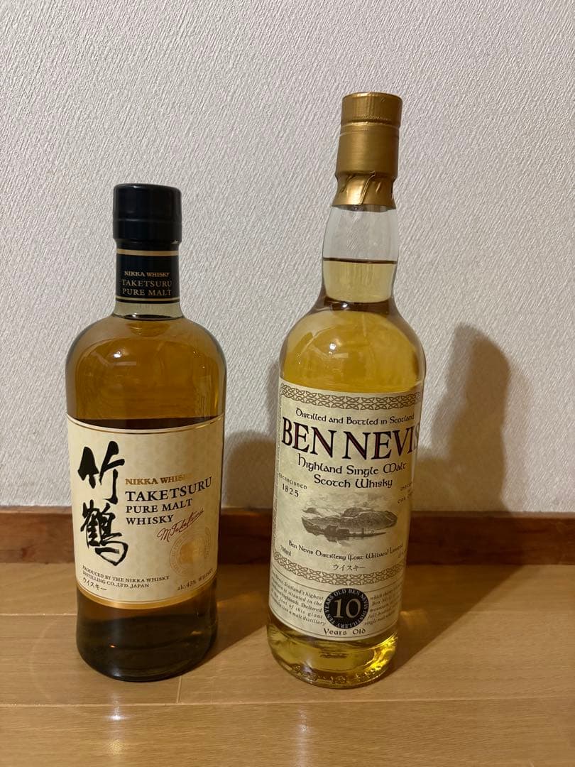 竹鶴ピュアモルト & ベンネヴィス10年 2本セット