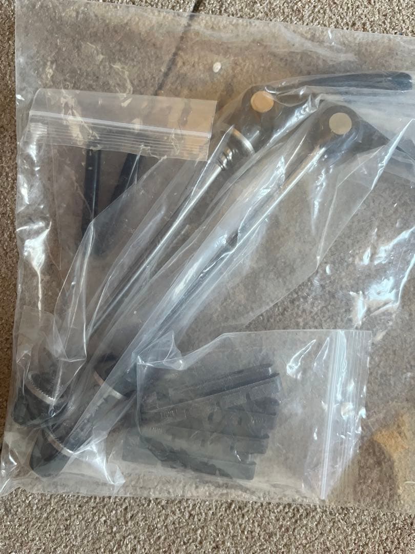 新品未使用　カーボンリムブレーキ用ホイールセット50mm／シマノ11・12速対応