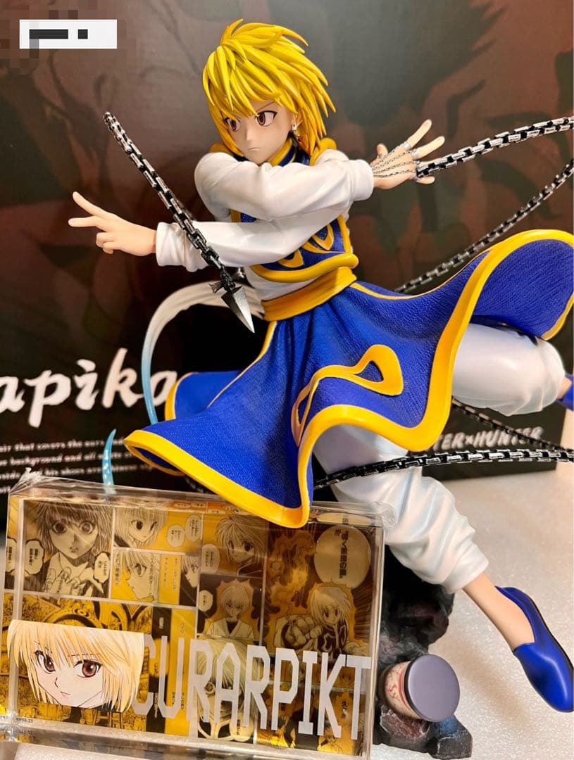 hunter×hunter クラピカ ガレージキット ガレキスタチュー ①