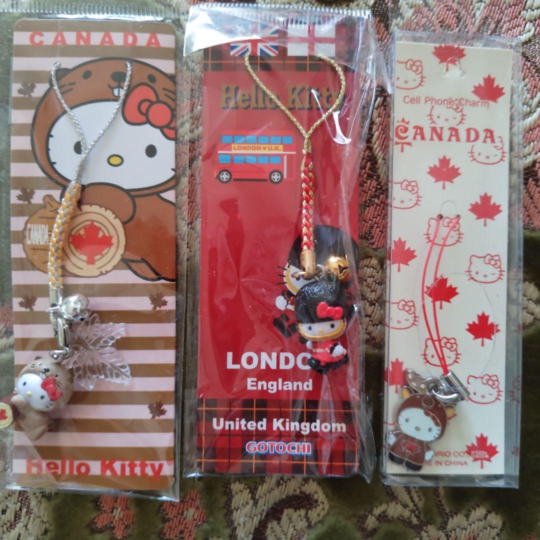 ハローキティ 3セット カナダ イギリス限定　激レア 2009年　平成　激レア