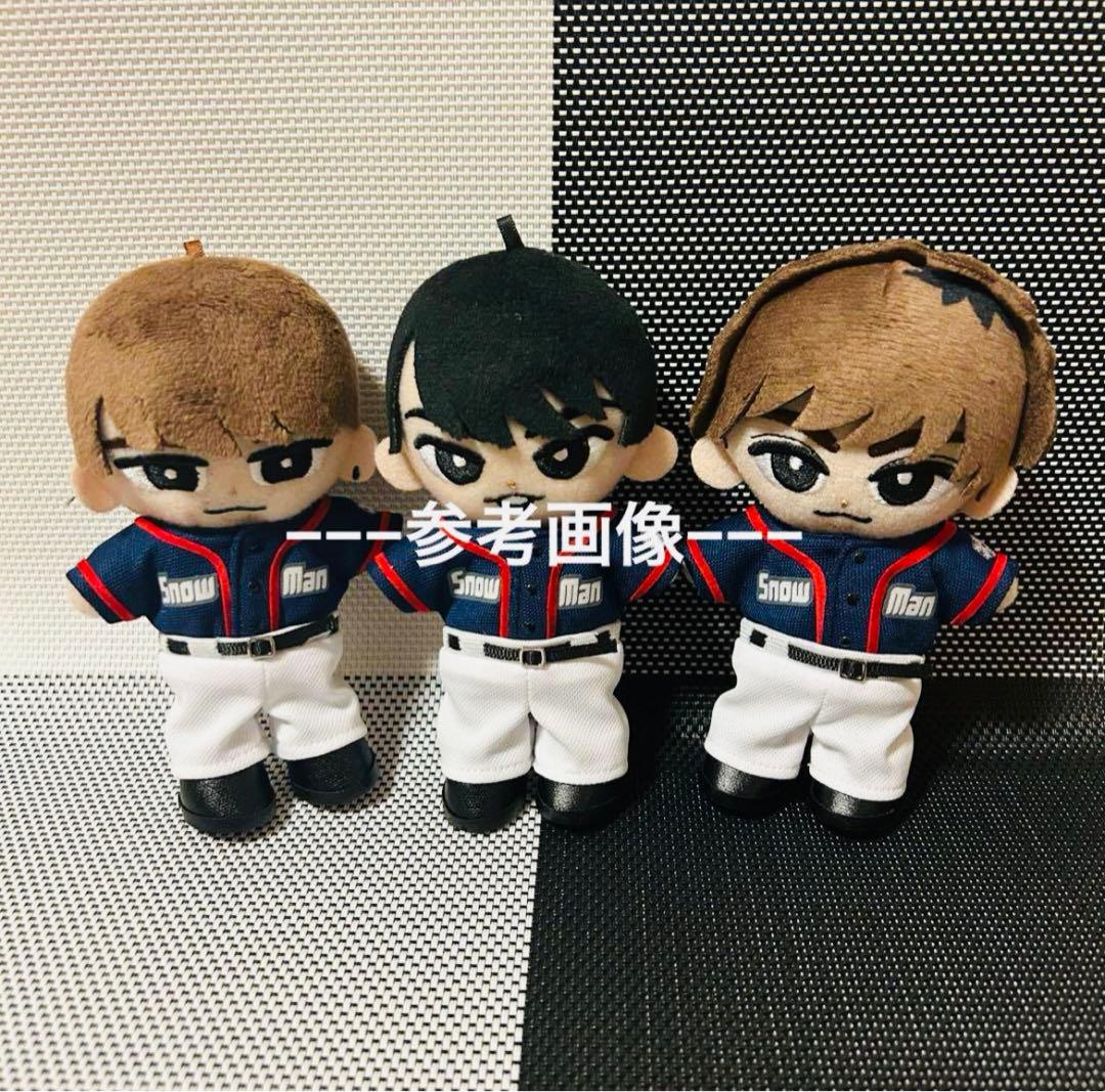 【休止中】すのチル　ぬい用　野球ユニホーム＆キャップ　Man