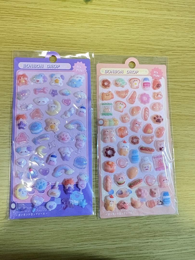 【値下げ価格】ボンボンドロップ 水入 シール ちいかわ スヌーピー 他 23枚