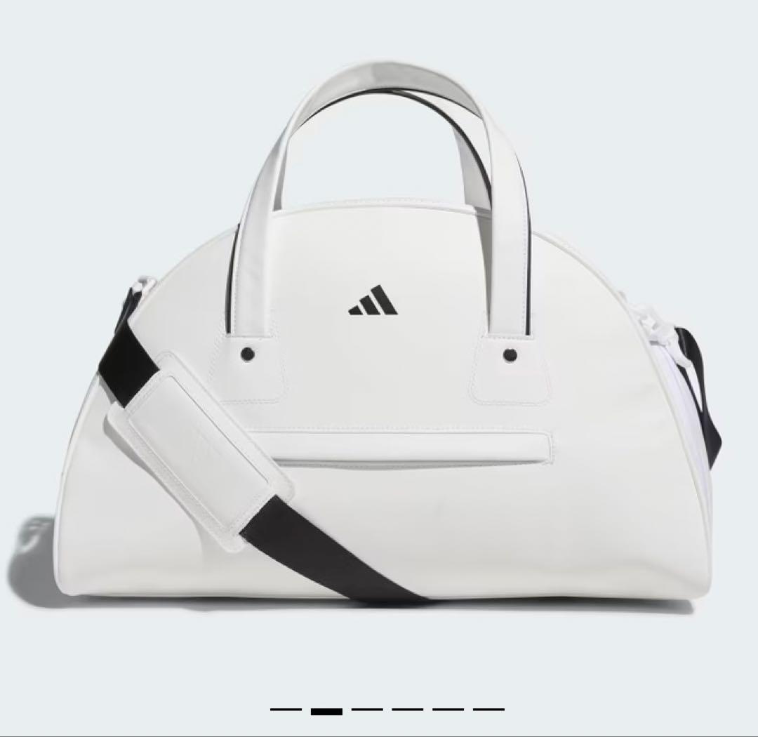 アディダスゴルフ　スリーストライプ ボストンバッグ