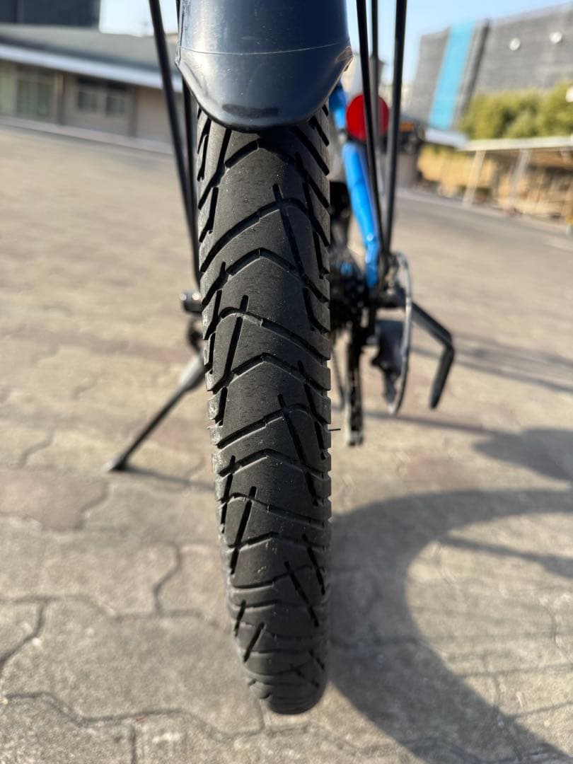 【引き取り】Panasonic ハリヤ電動アシスト自転車 ブルー