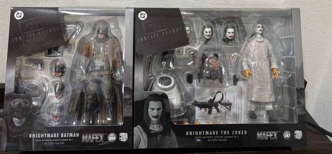 mafex KNIGHTMARE BATMANTHE JOKER バットマン