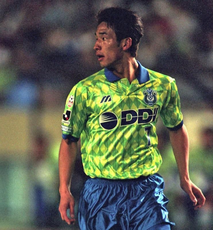 95-96 ベルマーレ平塚 選手実使用ユニフォーム 中田英寿