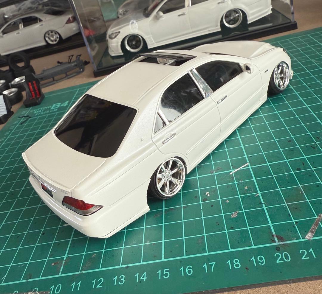 アオシマ 18クラウン アスリート 深リム仕様