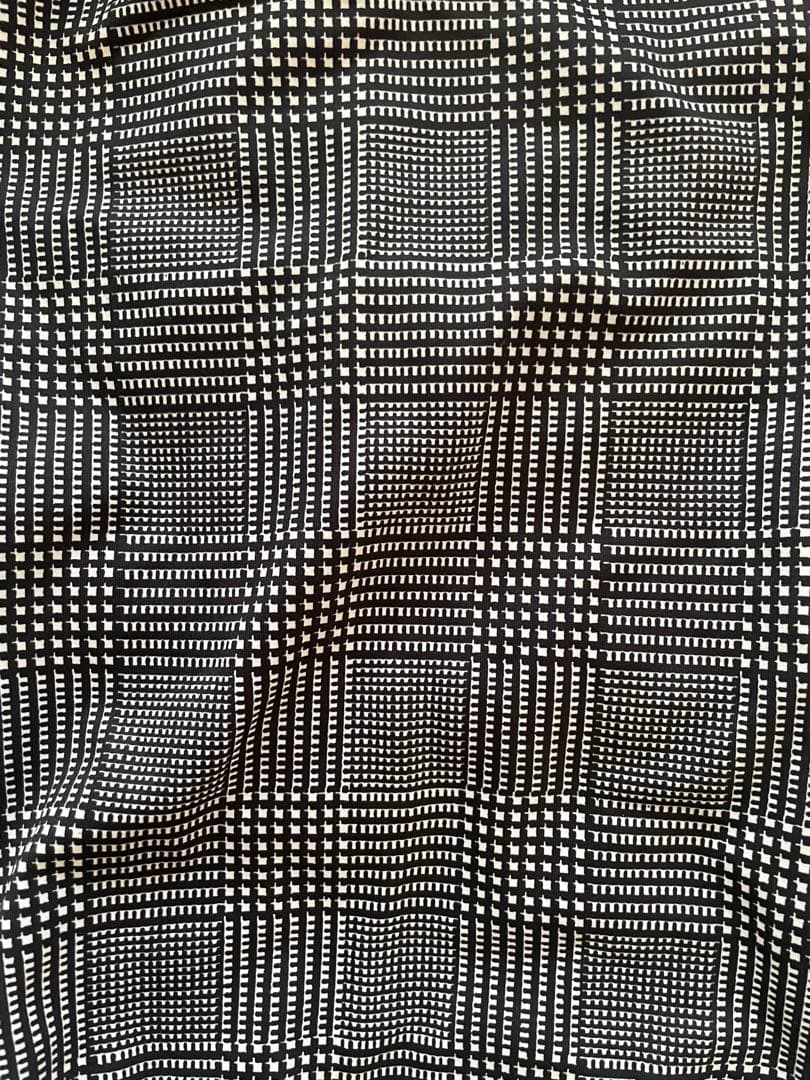 stina スティナ　チェック柄長袖レオタード