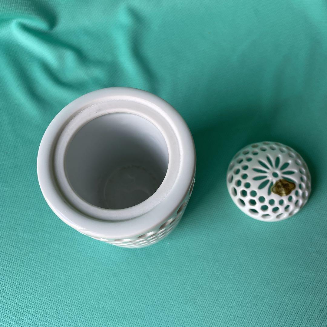 有田焼　香炉　白磁