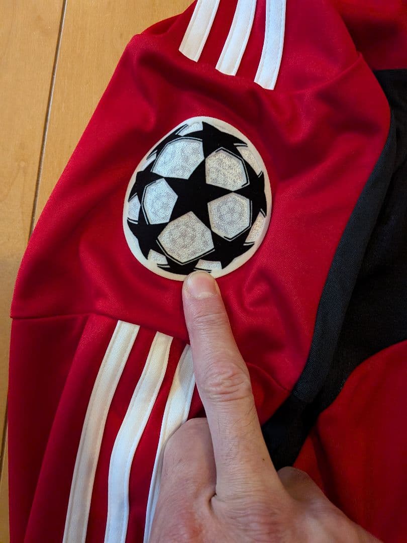 adidas Milan12/13ユニフォーム長袖CL用No.18モントリーボ