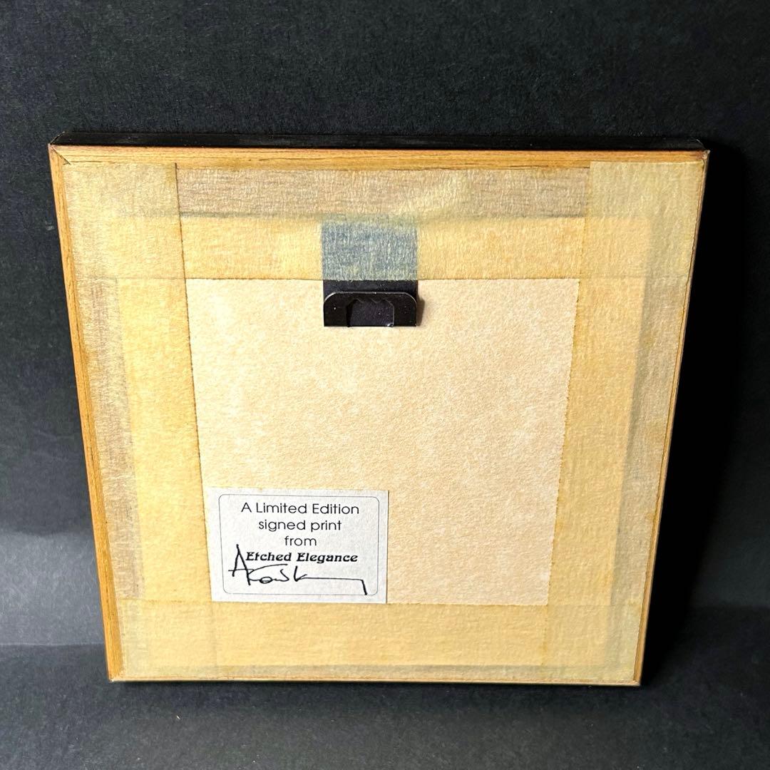 Andrew Cowley ￼版画　猫限定版　シルエット画　猫6点セット