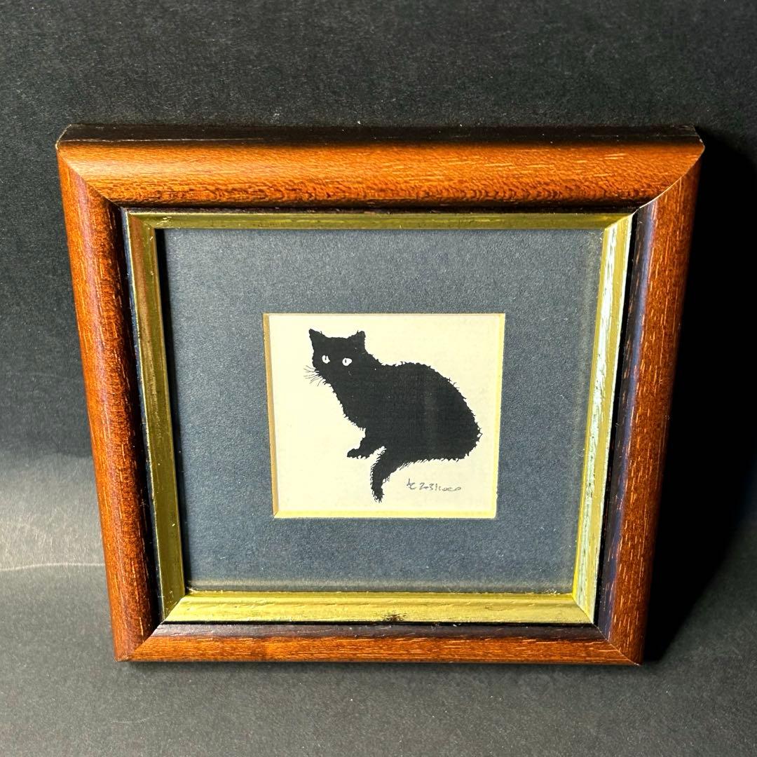 Andrew Cowley ￼版画　猫限定版　シルエット画　猫6点セット