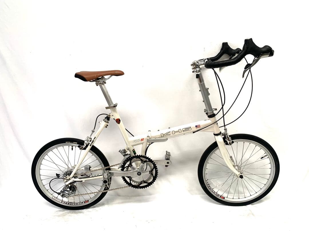 【即乘】KHS 折り畳み自転車REYNOLDS18速 20インチミニベロ小径車