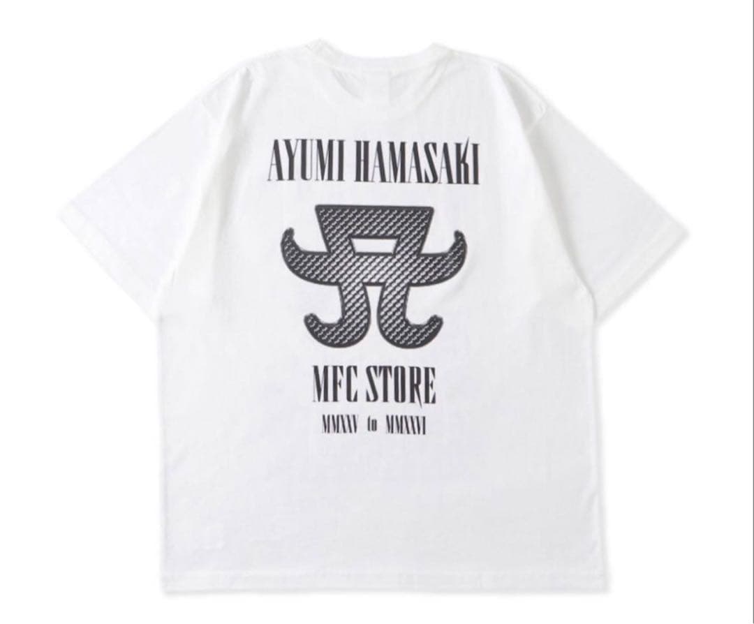 浜崎あゆみ Tシャツ　ホワイト　XXL