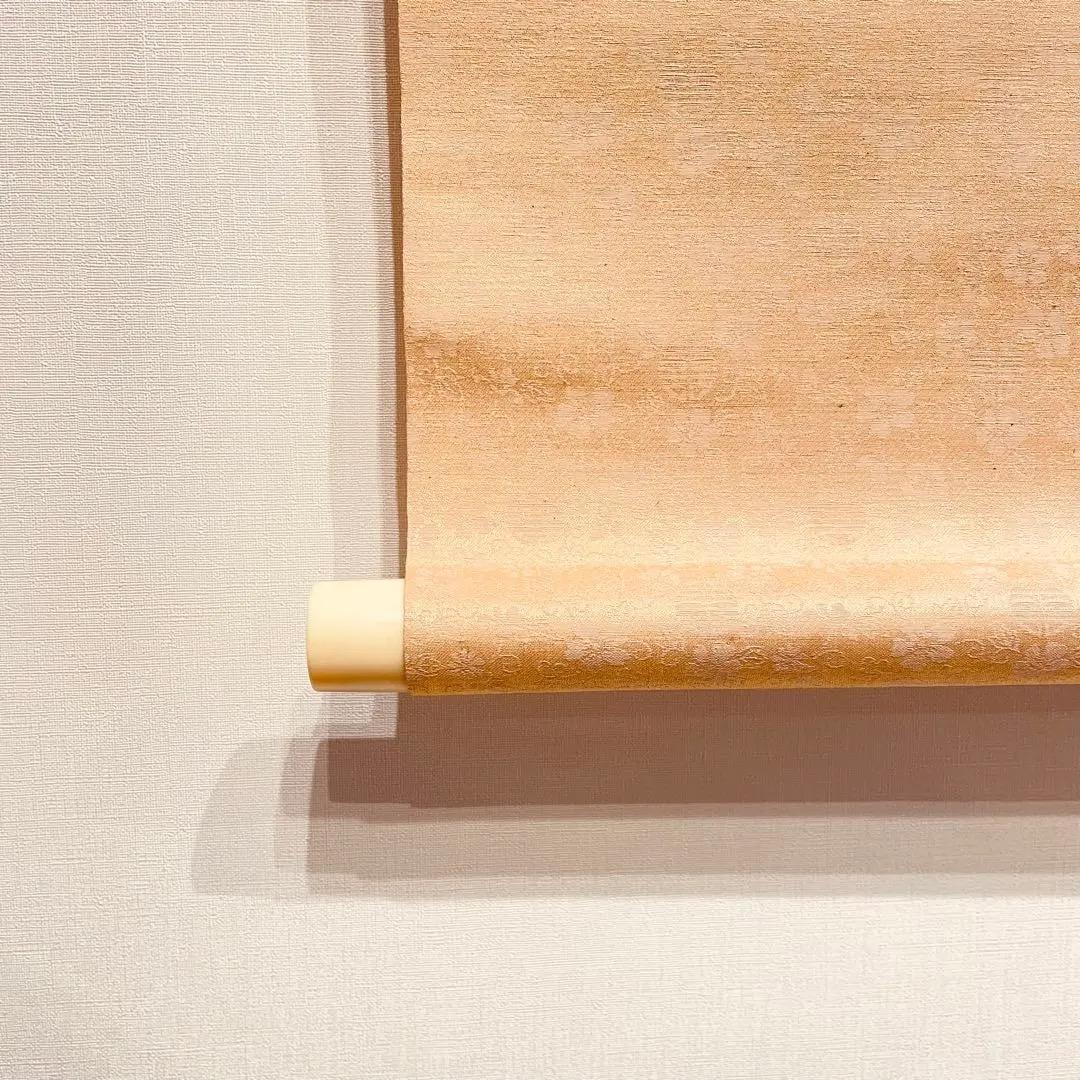 2773 沢田実 「朝霧はれゆく」 肉筆 絹本 日本画 掛軸