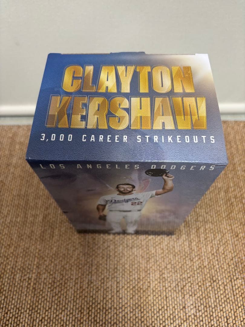 ドジャース　カーショー　3000奪三振　ボブルヘッド　来場者限定　スタジアム配布