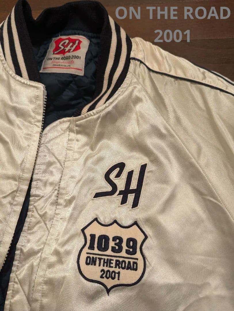 浜田省吾さん　2001年 ツアー ジャンパー【シリアルNo.入り】