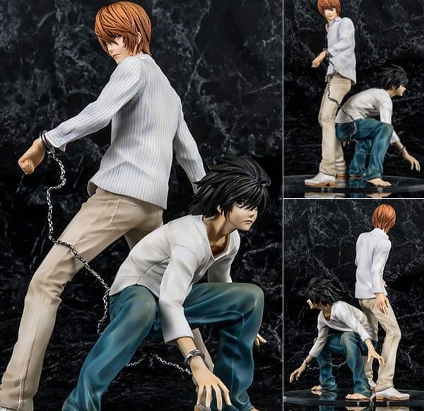 G.E.M.シリーズ　DEATH NOTE　デスノート　夜神月＆L　フィギュア