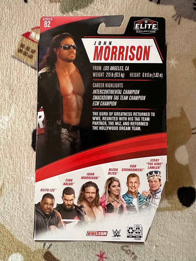 WWE ジョン・モリソン　エリート　フィギュア