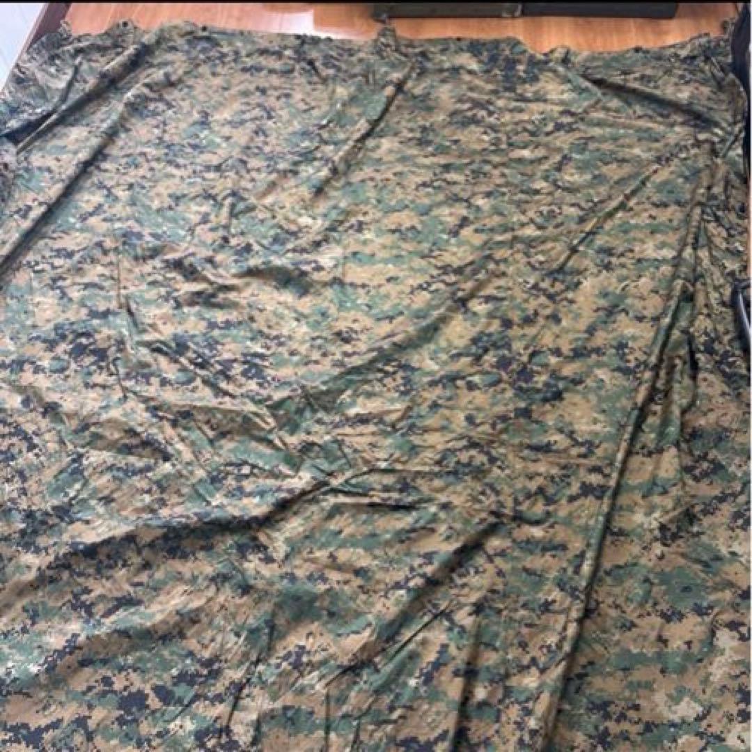デッドストック　米軍　実物　FIELD TARP REVERSIBLE タープ①