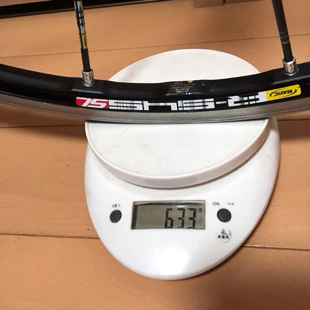 マヴィックRーSYS SLアルミクリンチャーホィールセット11sナローリム15c