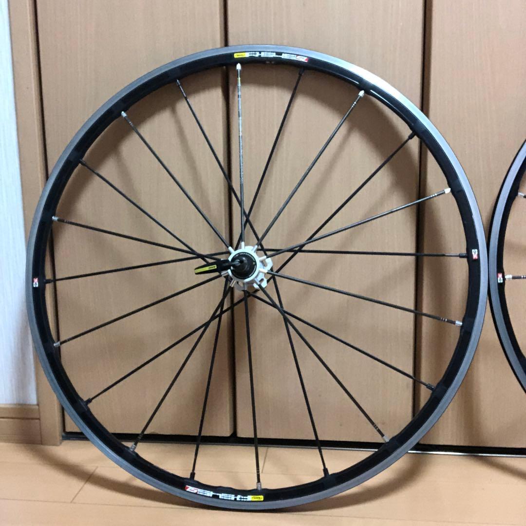 マヴィックRーSYS SLアルミクリンチャーホィールセット11sナローリム15c