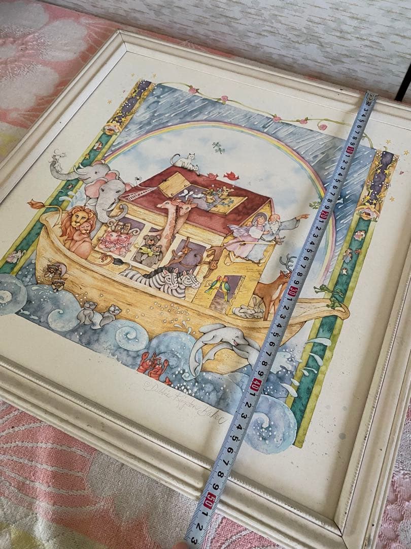 Debbie Kingston Baker Noah's Ark 水彩　絵画