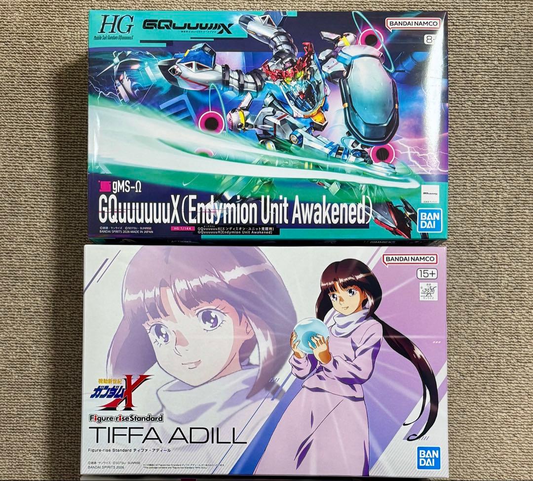 HG ジークアクス(エンディミオン・ユニット覚醒時）他